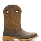 Wheatland Pull-On Steel-Toe Work Wellington, Sudan Brown, dynamic 1