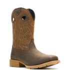 Wheatland Pull-On Steel-Toe Work Wellington, Sudan Brown, dynamic 2