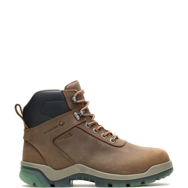 Vantage ft HyperRest 6" Met-Guard CarbonMax&reg; Work Boot, Dark Brown, dynamic
