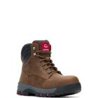 Garrett 6" Steel-Toe Work Boot, Brown, dynamic 2