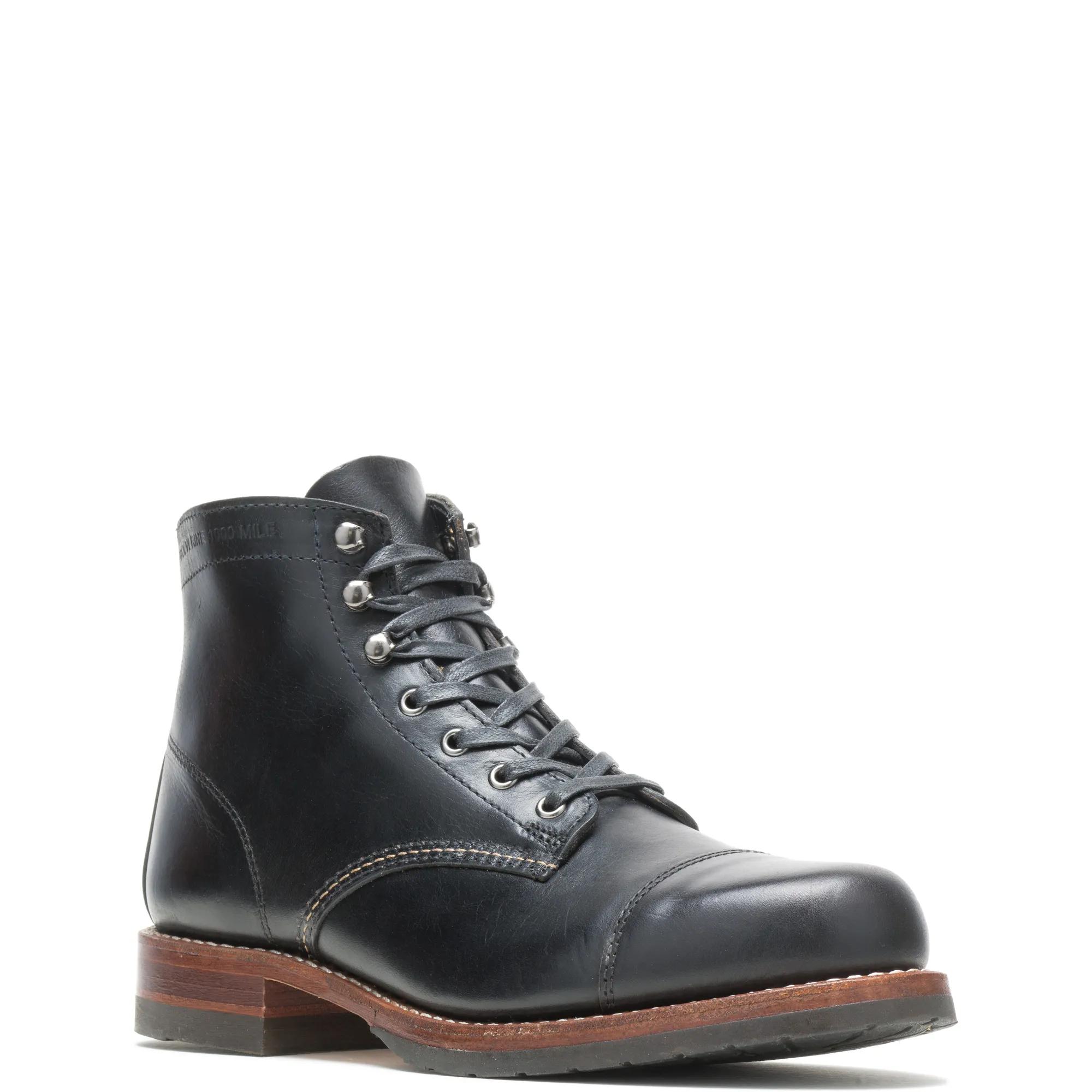 1000 Mile Cap-Toe Classic Boot, Black, dynamic 2
