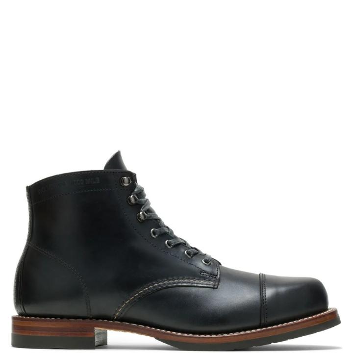 1000 Mile Cap-Toe Classic Boot, Black, dynamic