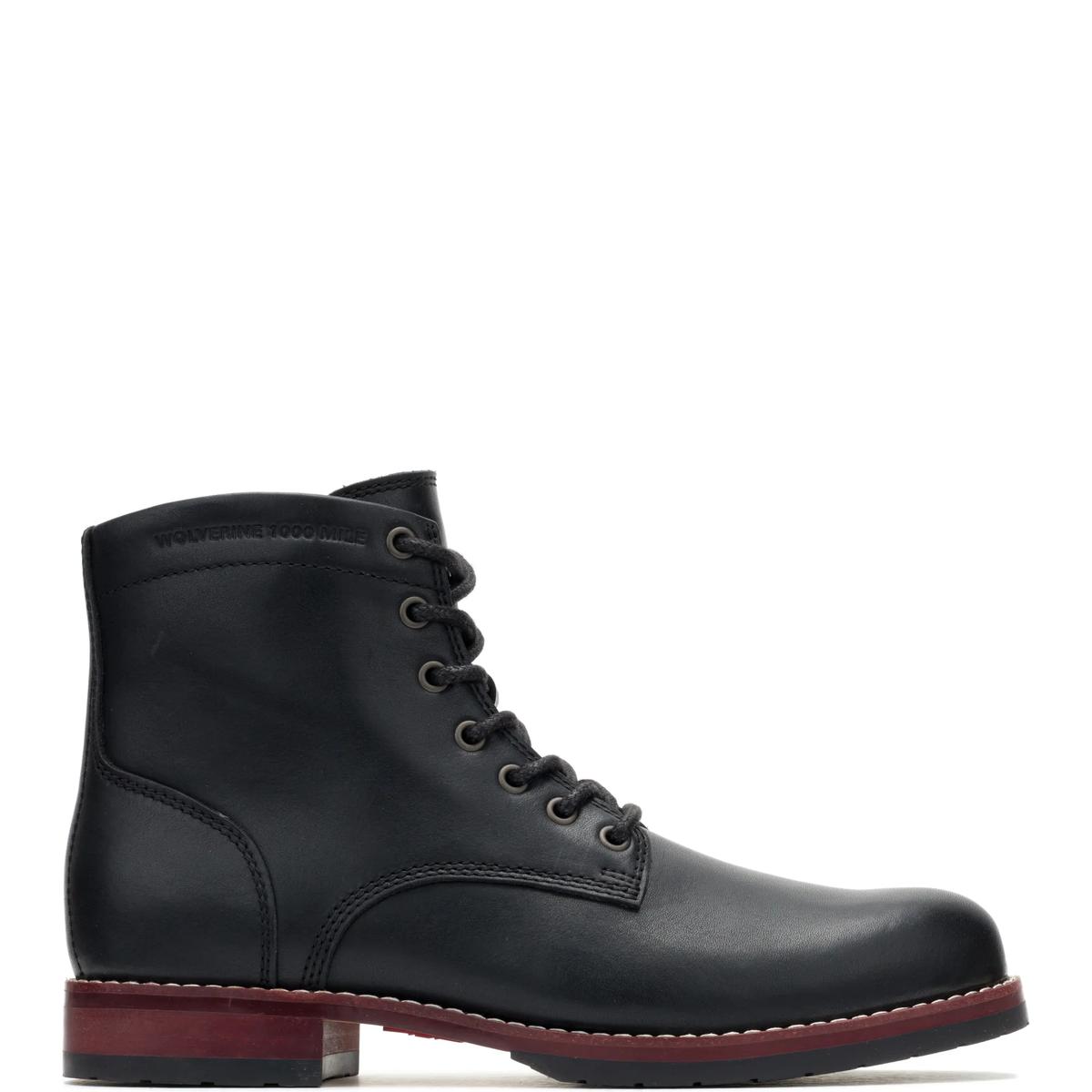 1000 Mile Legacy Lane 6" Boot, Black, dynamic 1