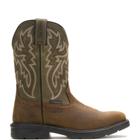 Rancher Level Steel-Toe Pull-On Work Wellington, Charcoal Grey, dynamic 1