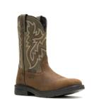 Rancher Level Steel-Toe Pull-On Work Wellington, Charcoal Grey, dynamic 2