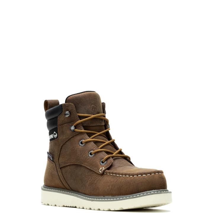 Trade Wedge 6 Inch Moc Toe Steel Toe Boot | Wolverine US