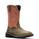 Rancher Arrow Steel-Toe Wellington Work Boot, Rose, dynamic 2