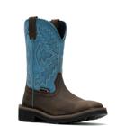 Rancher Arrow Steel-Toe Wellington Work Boot, Blue, dynamic 2