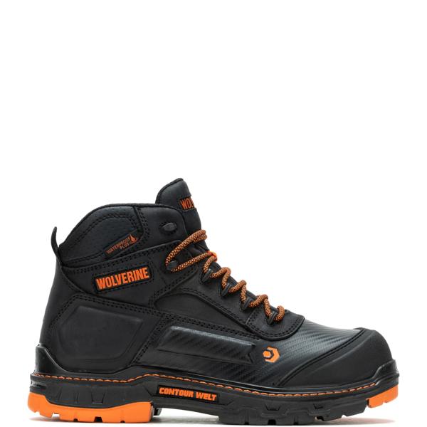 Overpass CarbonMAX&reg; 6" Boot, Black/Orange, dynamic