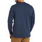 Guardian Cotton&trade; Long Sleeve Pocket Tee, Navy, dynamic 4