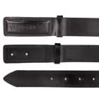 Scratchless Belt with Hidden Buckle, Onyx, dynamic 6