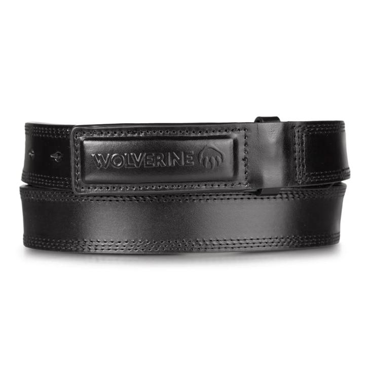 Scratchless Belt with Hidden Buckle, Onyx, dynamic