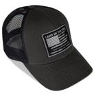Land of the Free Trucker Cap, Onyx, dynamic 2