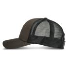 Raised Claw Logo Trucker Cap, Black Olive, dynamic 3