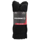 4-PK Cotton Crew Sock, Black, dynamic 4