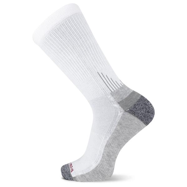 6-PK Performance Work Crew Sock, White, dynamic