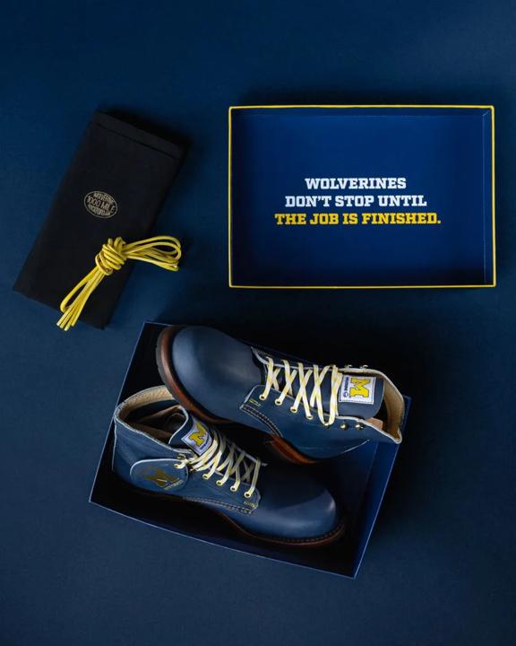 Michigan Team 1000 Mile Boot | Wolverine US Footwear