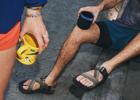 Mega Z/Cloud Wide-Strap Cushioned Sandal, Odds Black, dynamic 2