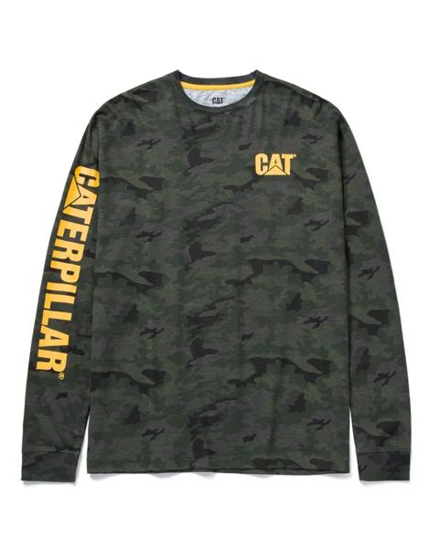 Trademark Banner Long Sleeve Tee, Night Camo, dynamic