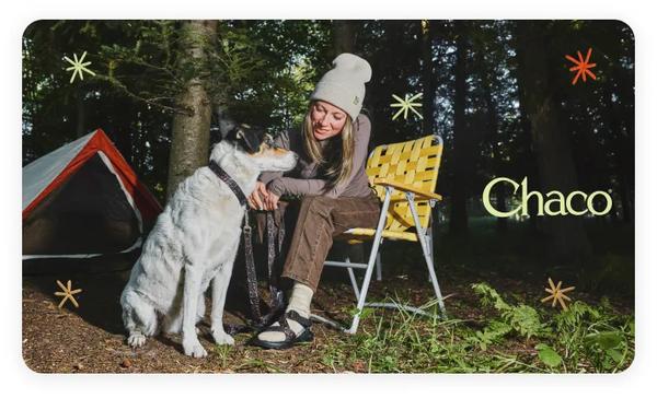Chaco Gift Card, eGift Card, dynamic