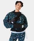 Ascend Whisper Anorak X Sweaty Betty, Blue Brushstroke Leopard/Black, dynamic 8