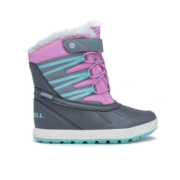 Snow Bank 5 Waterproof, Grey/Purple, dynamic