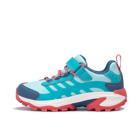 Moab Speed 2 Low A/C Waterproof, Turquoise/Coral, dynamic 5