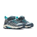 Moab Speed Mid 2 A/C Waterproof, Stone/Blue/Turquoise, dynamic 2