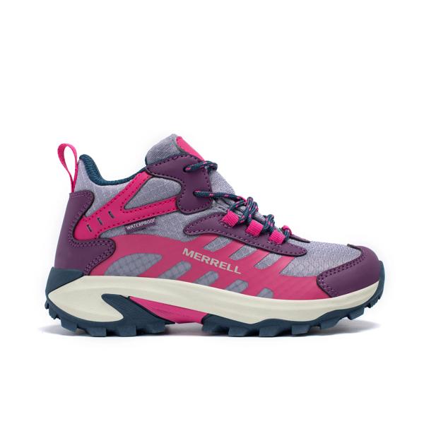 Moab Speed 2 Mid Waterproof, Berry, dynamic