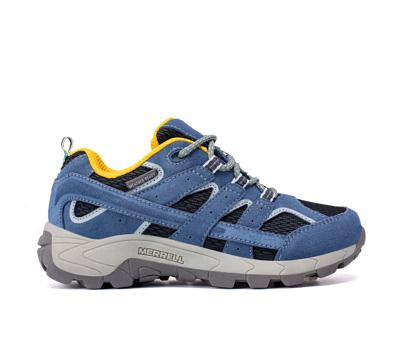 Merrell Moab KDZ Waterproof, Blue/Grey
