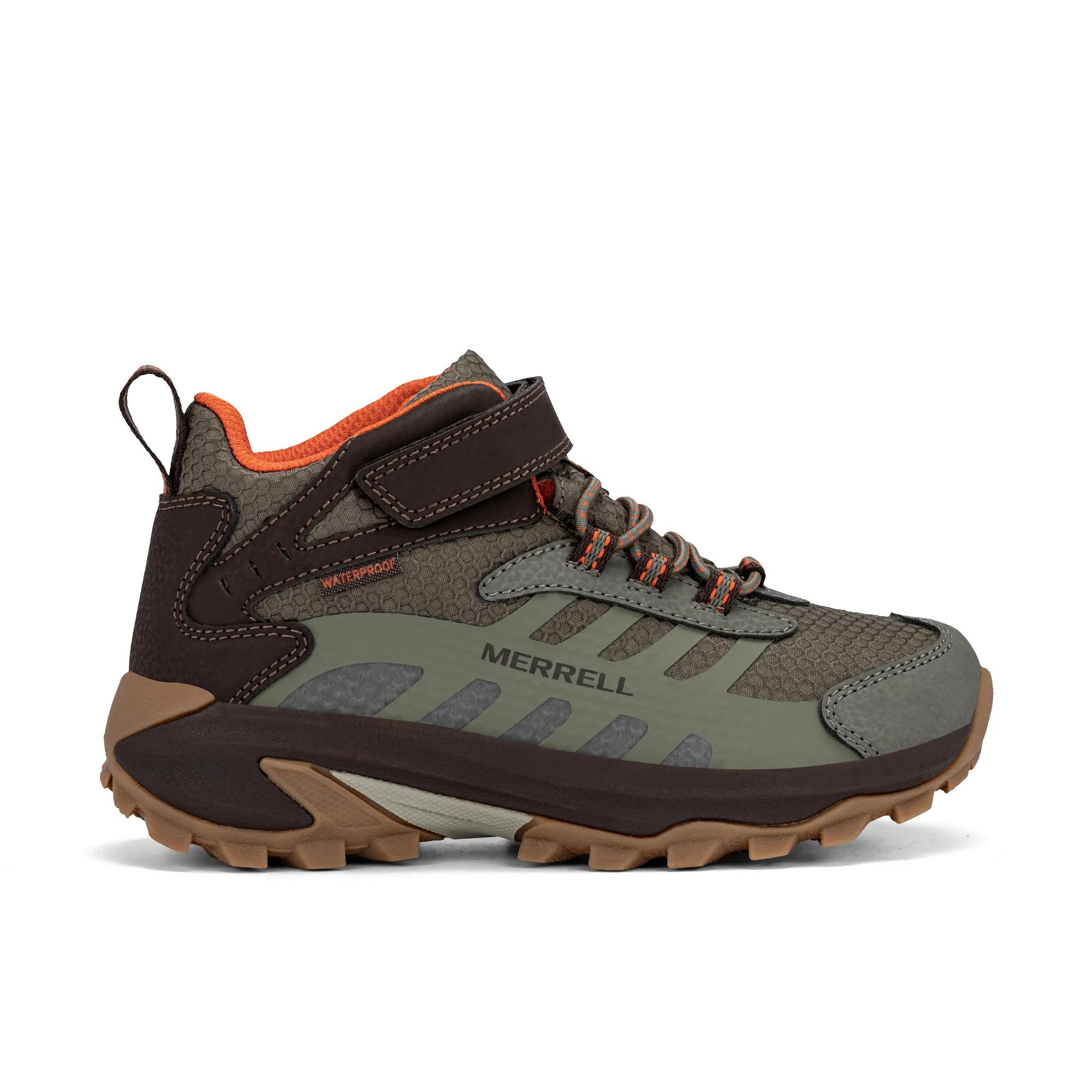 Moab Speed Mid 2 A/C Waterproof, Brown/Olive, dynamic 1