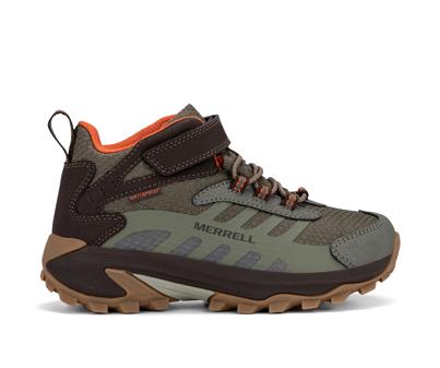 Merrell Moab Speed Mid 2 A/C Waterproof, Brown/Olive