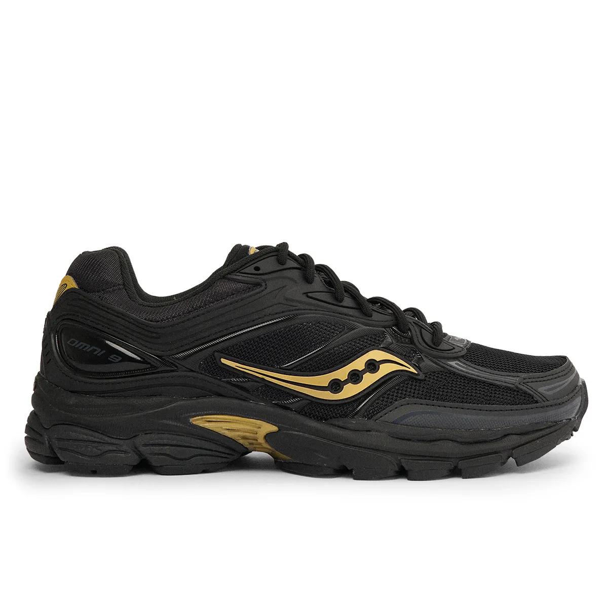 Saucony   Progrid Omni 9 Og Trainers - Black  - Size UK 10