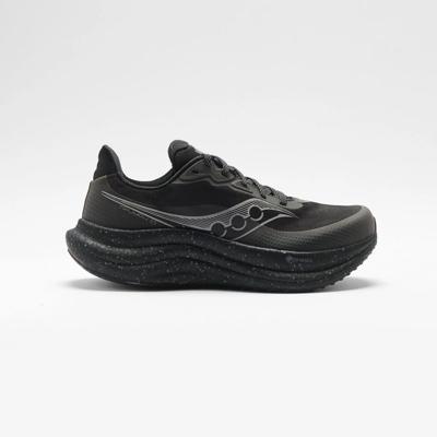 Saucony Triumph 23 Men's Shoes Black/White - Running Warehouse Europe