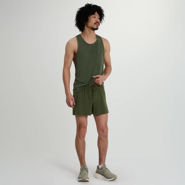Outpace 3" Short, Fatigue, dynamic