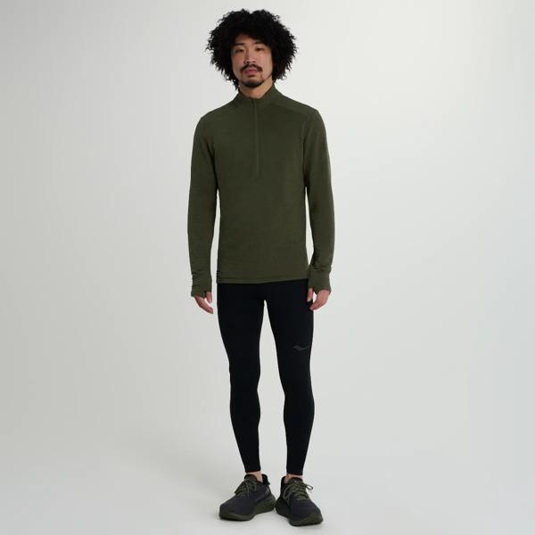 Triumph 3D 1/2 Zip, Fatigue Heather, dynamic