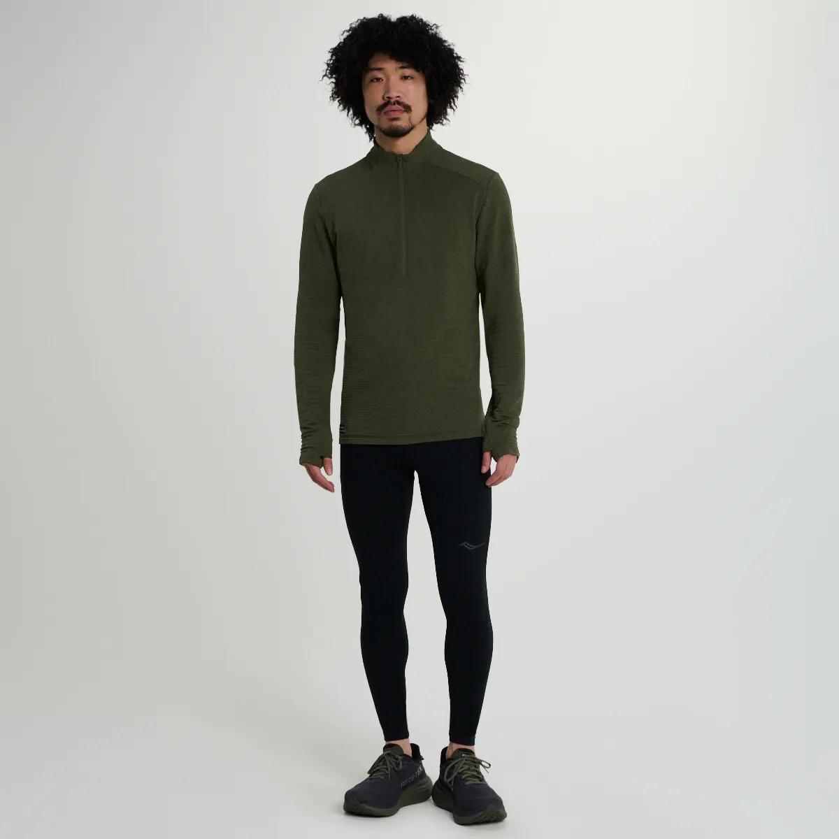 Triumph 3D 1/2 Zip, Fatigue Heather, dynamic 1