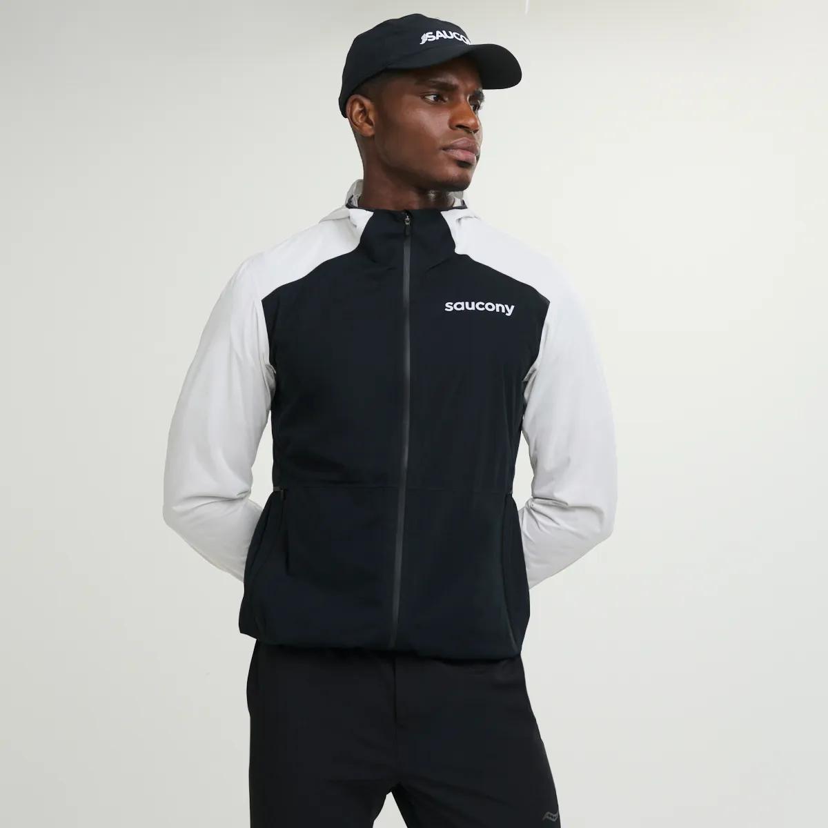 Hurricane Waterproof Jacket, White | Black, dynamic 1