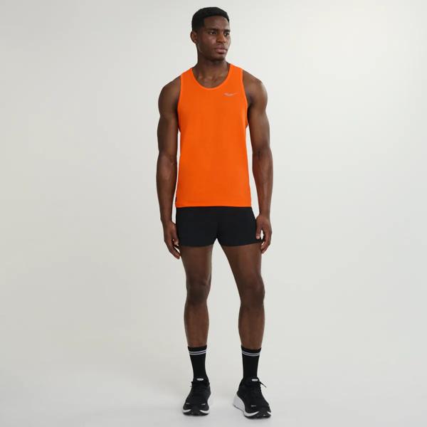 Stopwatch Singlet, Fire Heather, dynamic