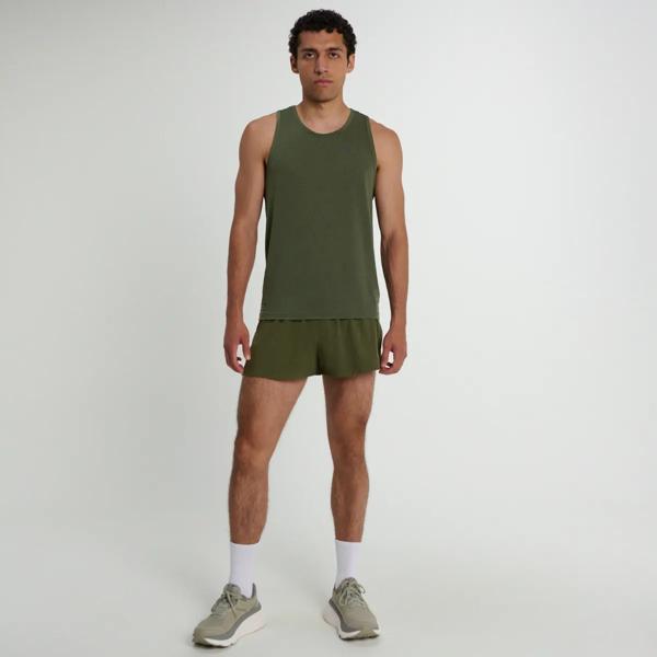 Stopwatch Singlet, Fatigue Heather, dynamic