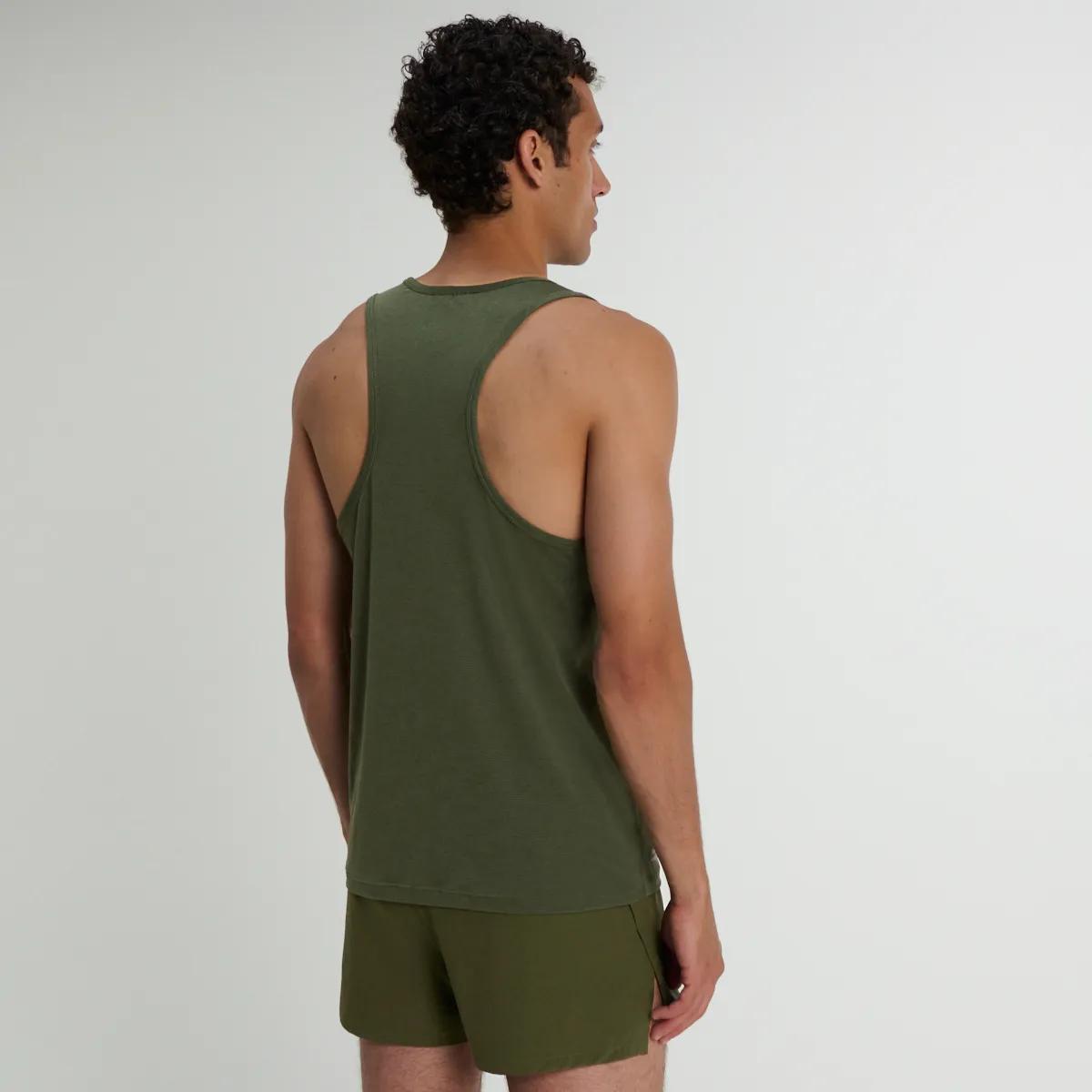 Stopwatch Singlet, Fatigue Heather, dynamic 2