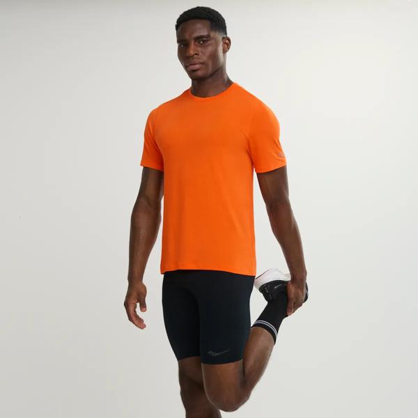 Stopwatch Short Sleeve, Fire Heather, dynamic