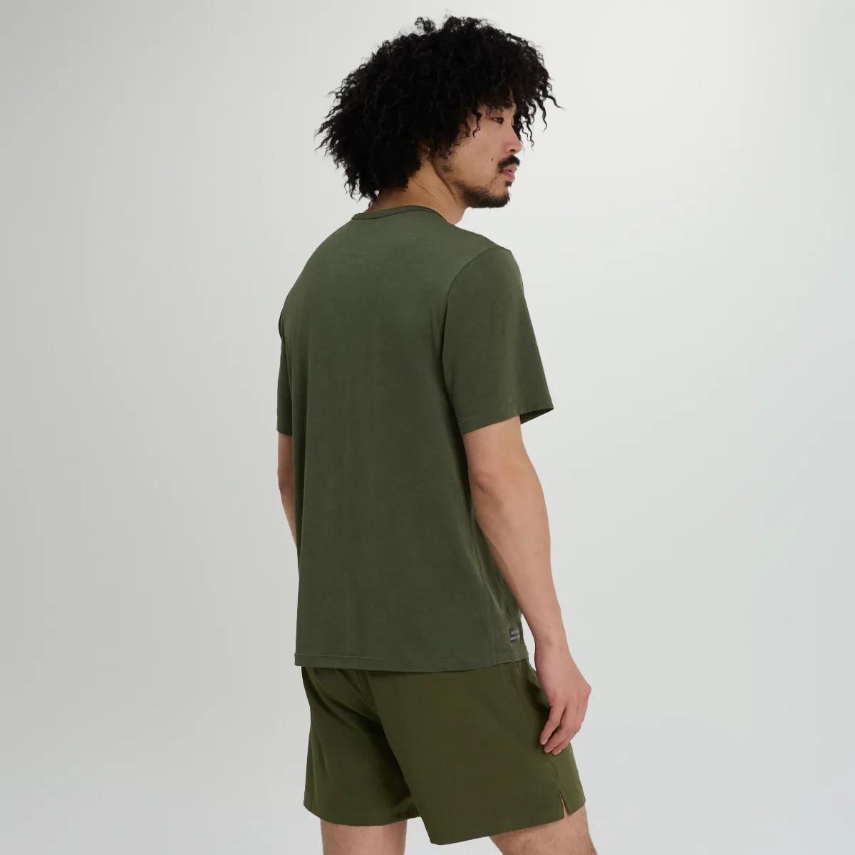 Stopwatch Short Sleeve, Fatigue Heather, dynamic 2