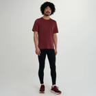 Stopwatch Short Sleeve, Maroon Heather, dynamic 2