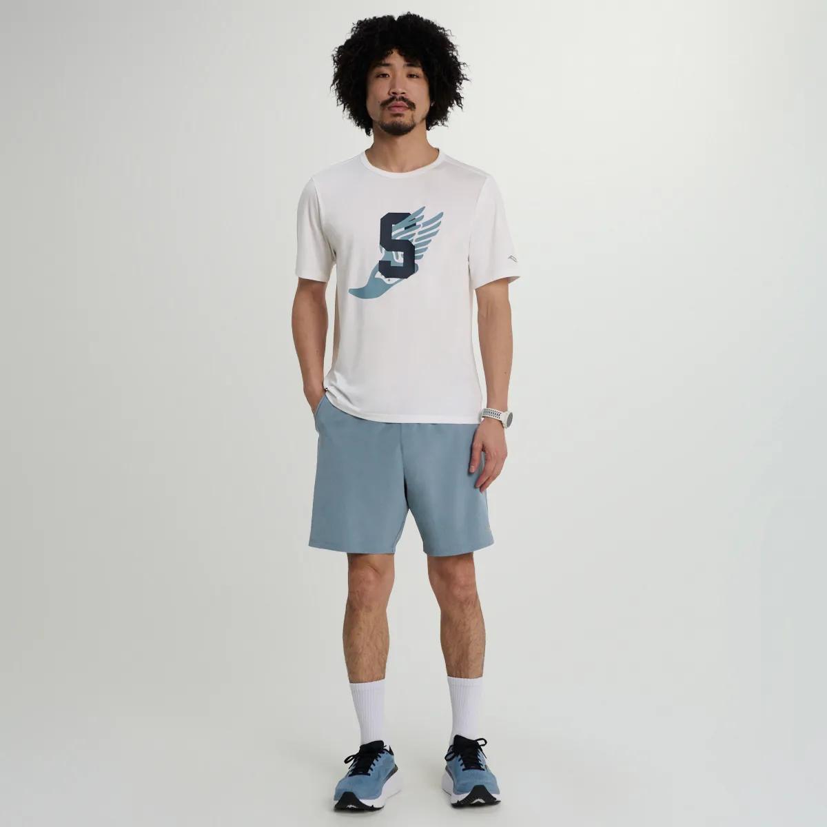 Stopwatch Graphic Short Sleeve, White Graphic, dynamic 2
