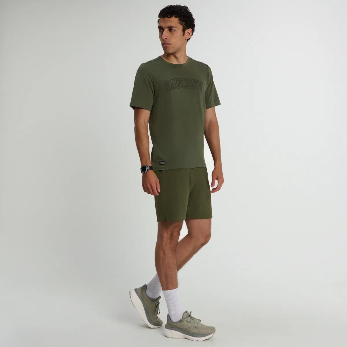 Stopwatch Graphic Short Sleeve, Fatigue Heather Graphic, dynamic
