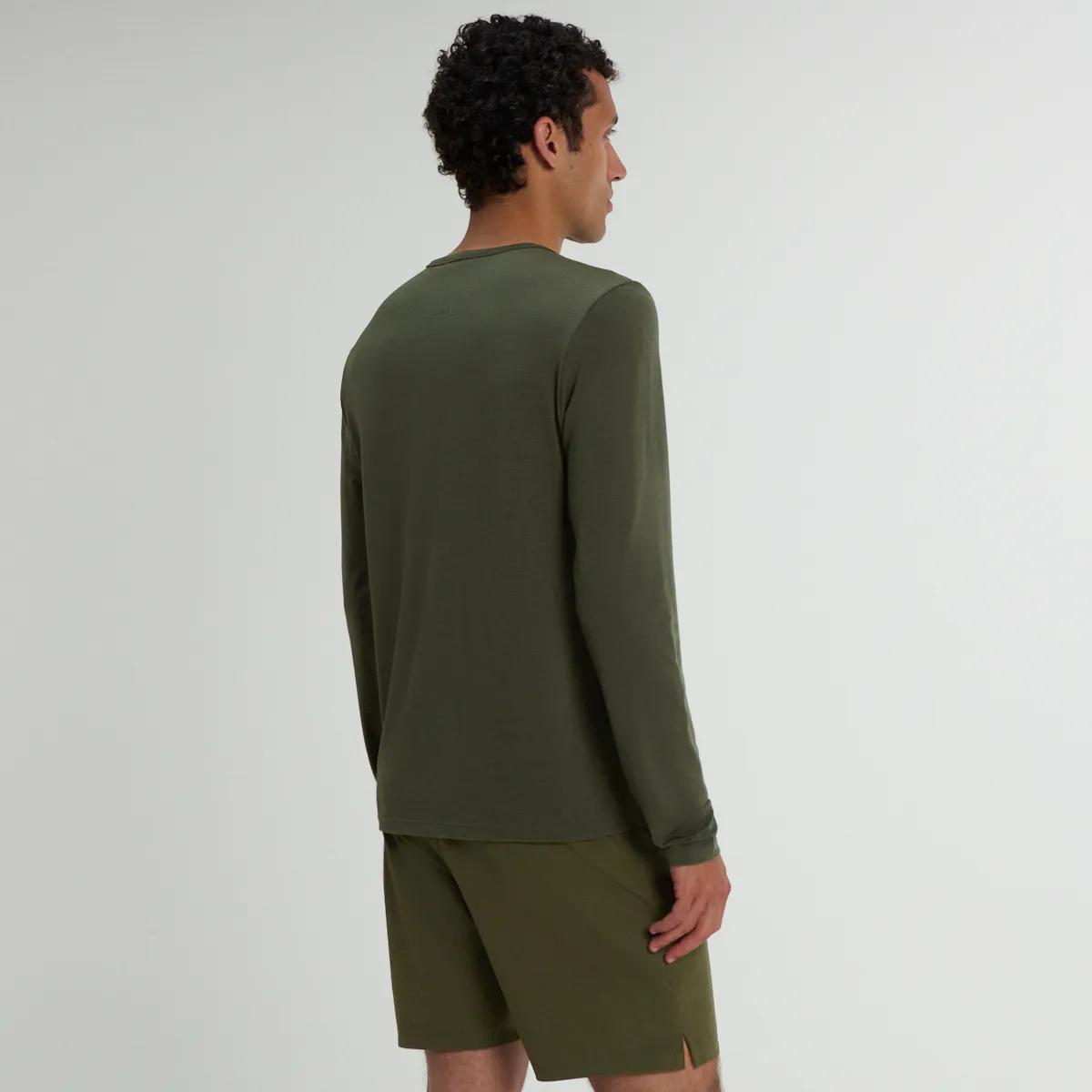 Stopwatch Long Sleeve, Fatigue Heather, dynamic 2