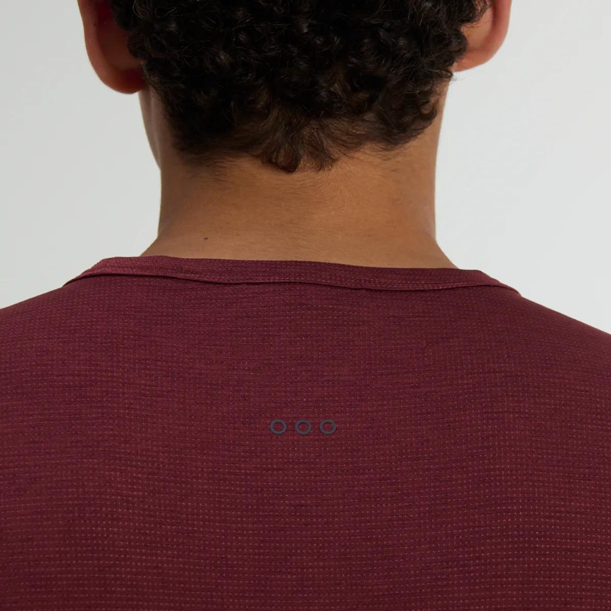 Stopwatch Long Sleeve, Maroon Heather, dynamic 5