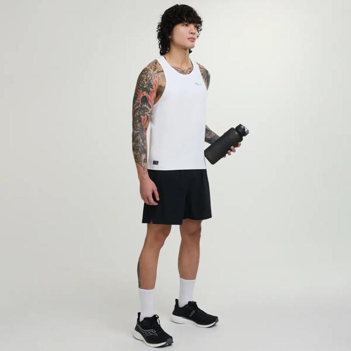 Endorphin Singlet, White, dynamic
