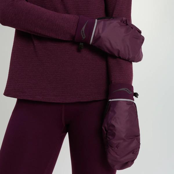 Hurricane Convertible Mitt, Eggplant, dynamic